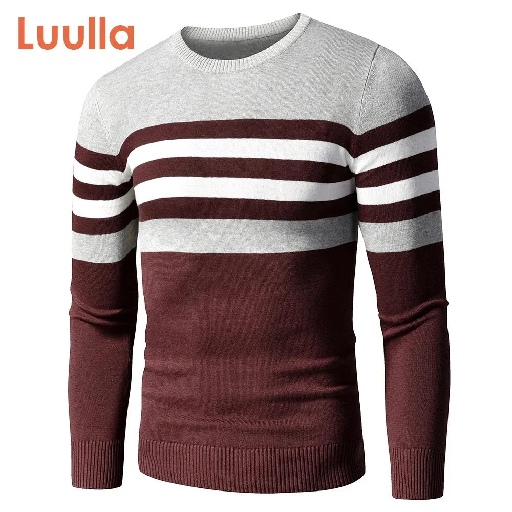 

en coton rayé décontracté pour hommes, optique souriante, s pour hommes, tenue de mode vintage, manteau à c rond,