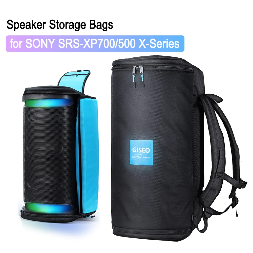 

Foldable Storage Bags Waterproof Backpack Protection Speaker Case Bags Elastic Breathable for SONY SRS-XP700 SRS-XP500 X-Series