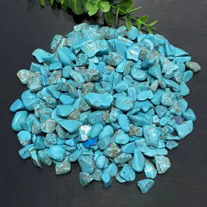 Image for 5-20mm 500g Turquoise Gravel  Stone Rock Healing G 