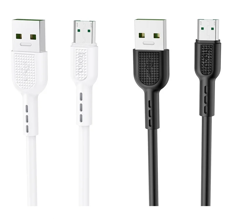 HOCO X33 Surge flash Дата-кабель USB 4A для micro 1м | Мобильные телефоны и аксессуары