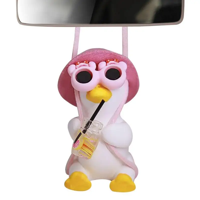 

Аксессуары для автомобиля в стиле аниме «ДЖЕНТЛЬМЕН», «утка», милая качели, подвеска для автомобиля, украшение для зеркала заднего вида, подарок на день рождения, автомобильное украшение