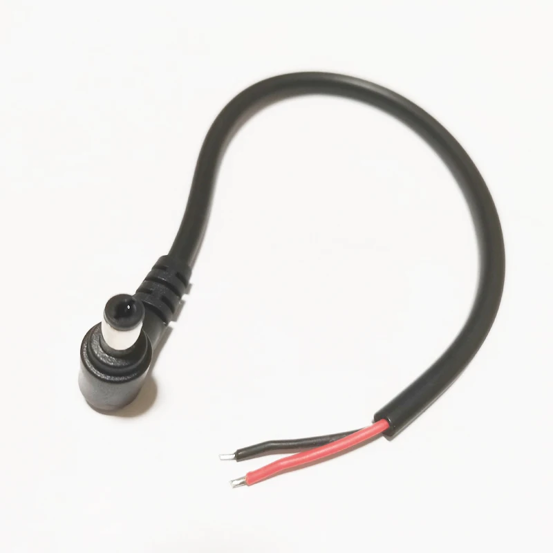 

NCHTEK короткий угловой кабель питания для IP-камеры 5,5/2,1 мм