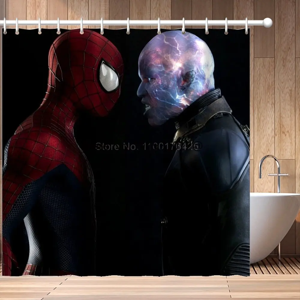 

Штора для душа «мстители», «Человек-паук»