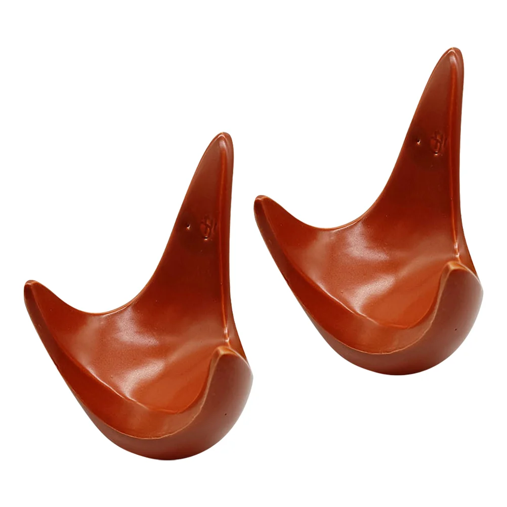 

2pcs Ocarina Stands Portable Instrument Groove Holders Durable Brackets