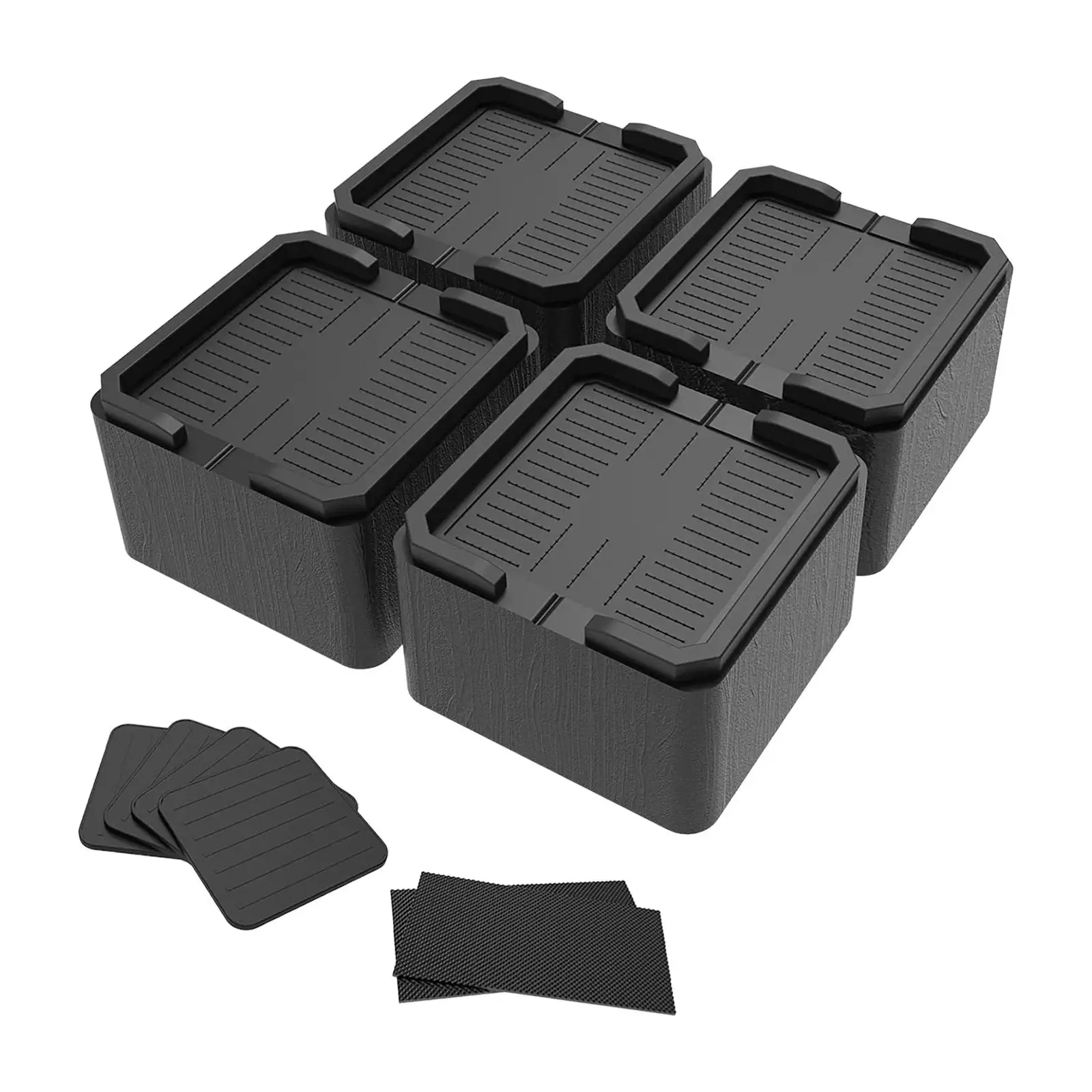 

Furniture Risers Floor Protector Non Skid Bed Risers for Couch Bedding Table