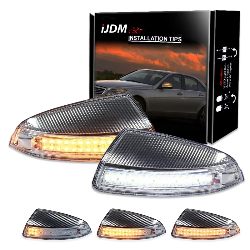 Габаритные фонари бокового зеркала для Mercedes Benz W164 ML350 ML450 ML500 Vito W63 белый