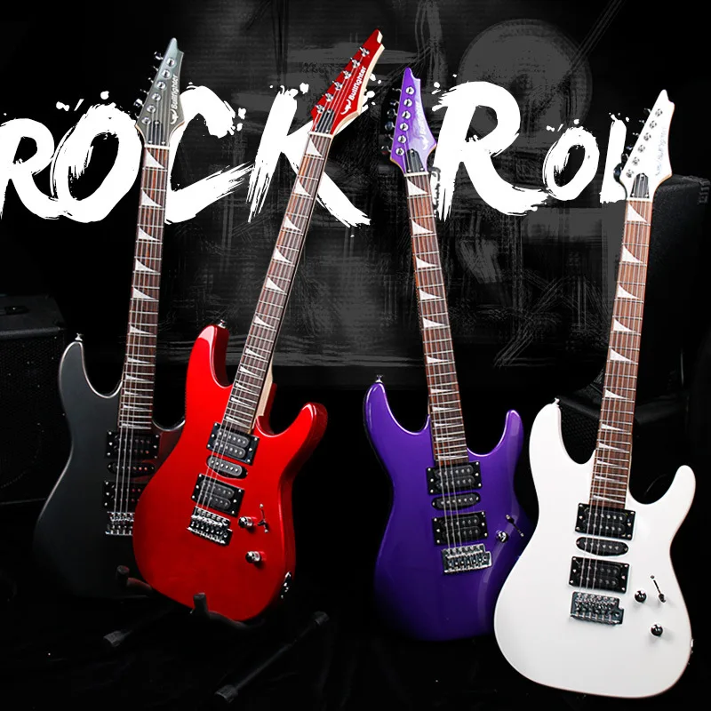 

D-150 Small Double Swing Electronic Set Beginner Rock Electric Guitar
