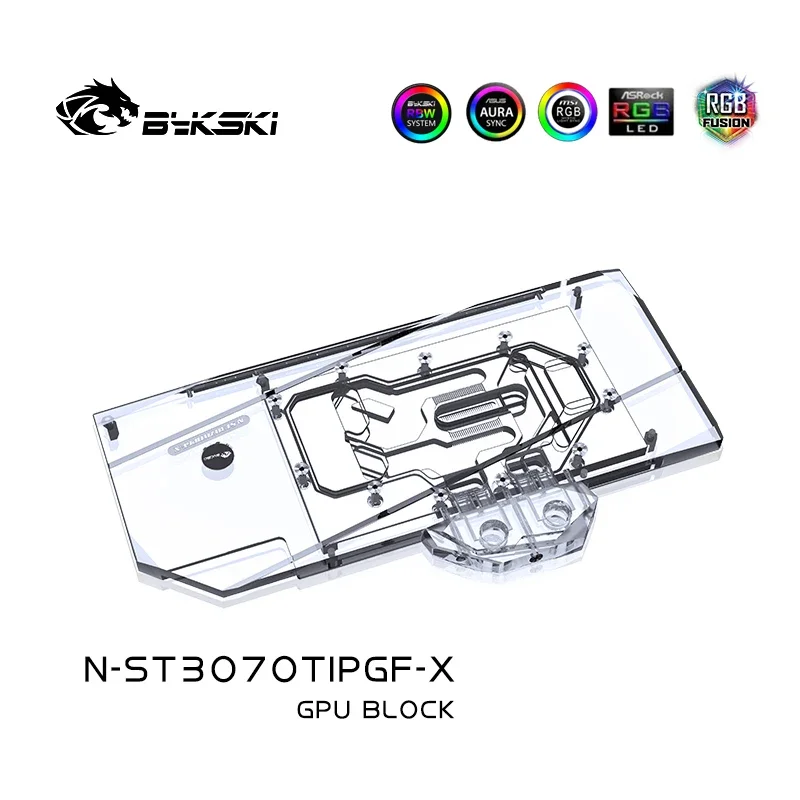 Видеокарта Bykski для Zotac RTX3070TI /3060TI/3070 8GD6 PGF OC