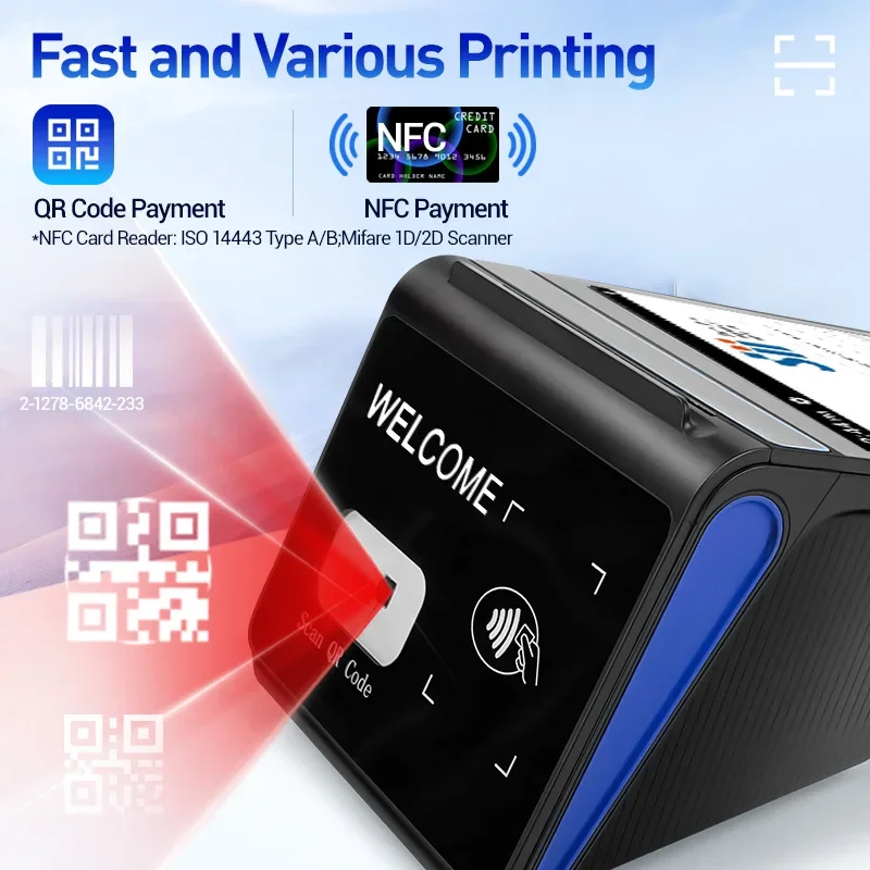 FYJ F1-88 Pos Machine Terminal Loyverse Smart Программное обеспечение для выставления счетов в