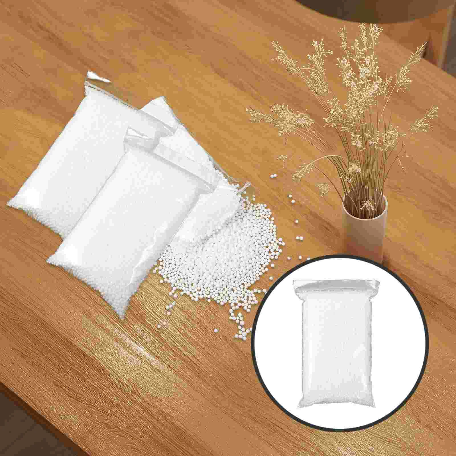 

3 Packs Mini Foam Balls Stuffing Beads Vase Stuffing Foams Foams Stuffings for Crafting Use