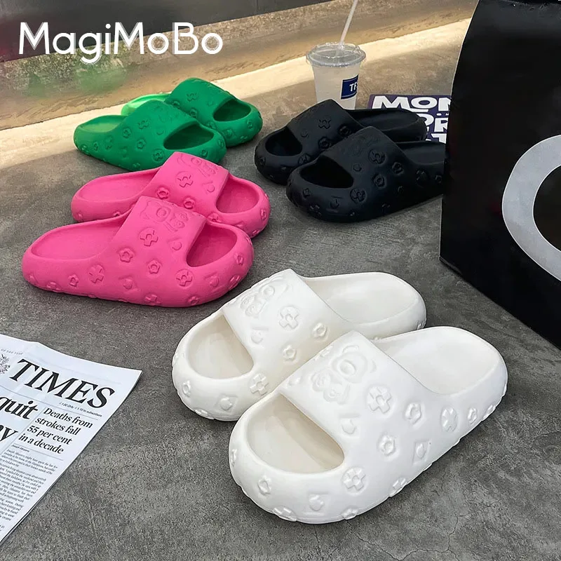 

Women Soft Sole Cloud Slippers Summer Beach Thick Platform Slipper Sandals Women Korean Eva Slippers for Home Flip Flops Woman