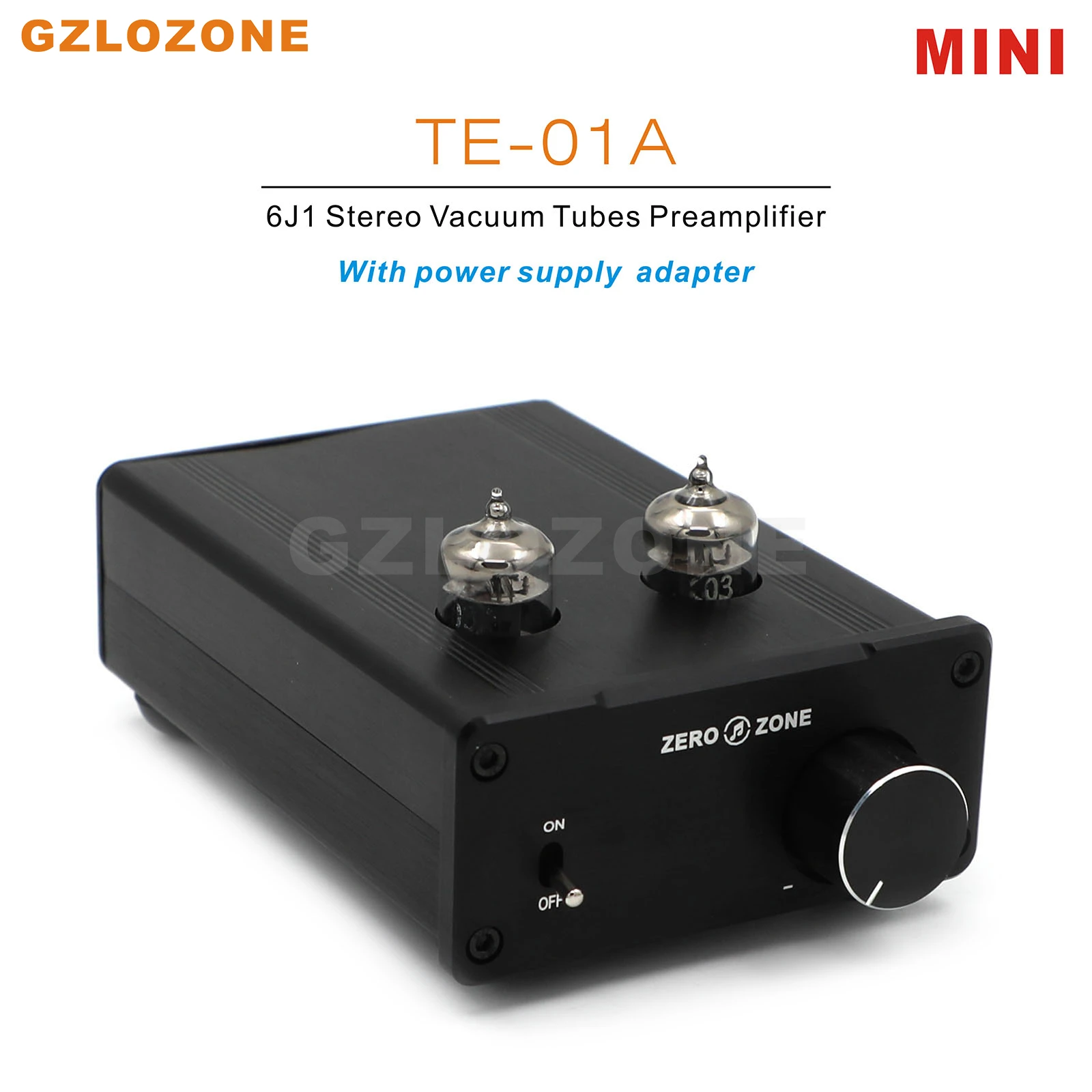 

TE-01A HIFI MINI 6J1/6J2 стерео вакуумный трубчатый предусилитель с адаптером питания США/ЕС