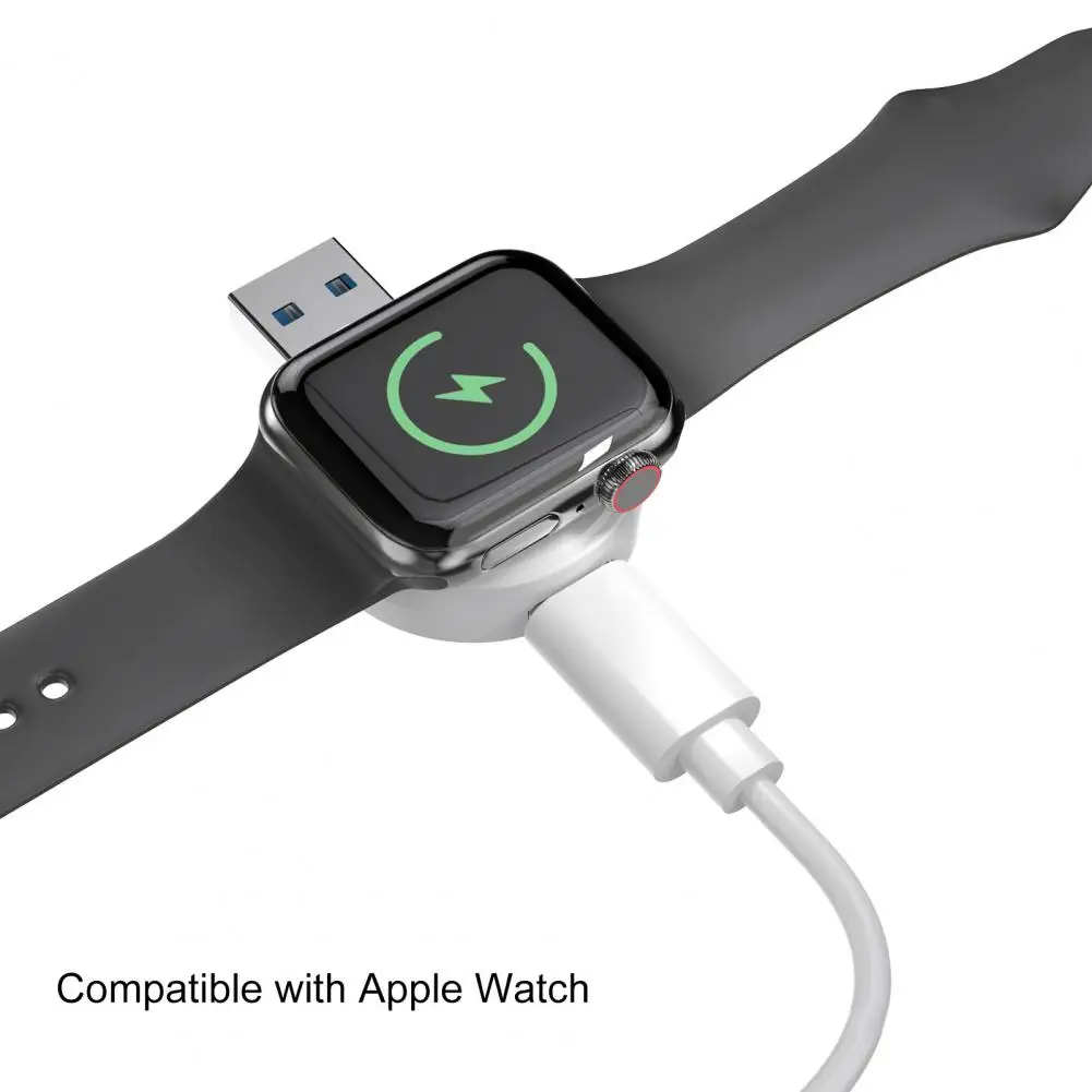 Беспроводное зарядное устройство для часов магнитное Apple Watch USB Type-C док-станция