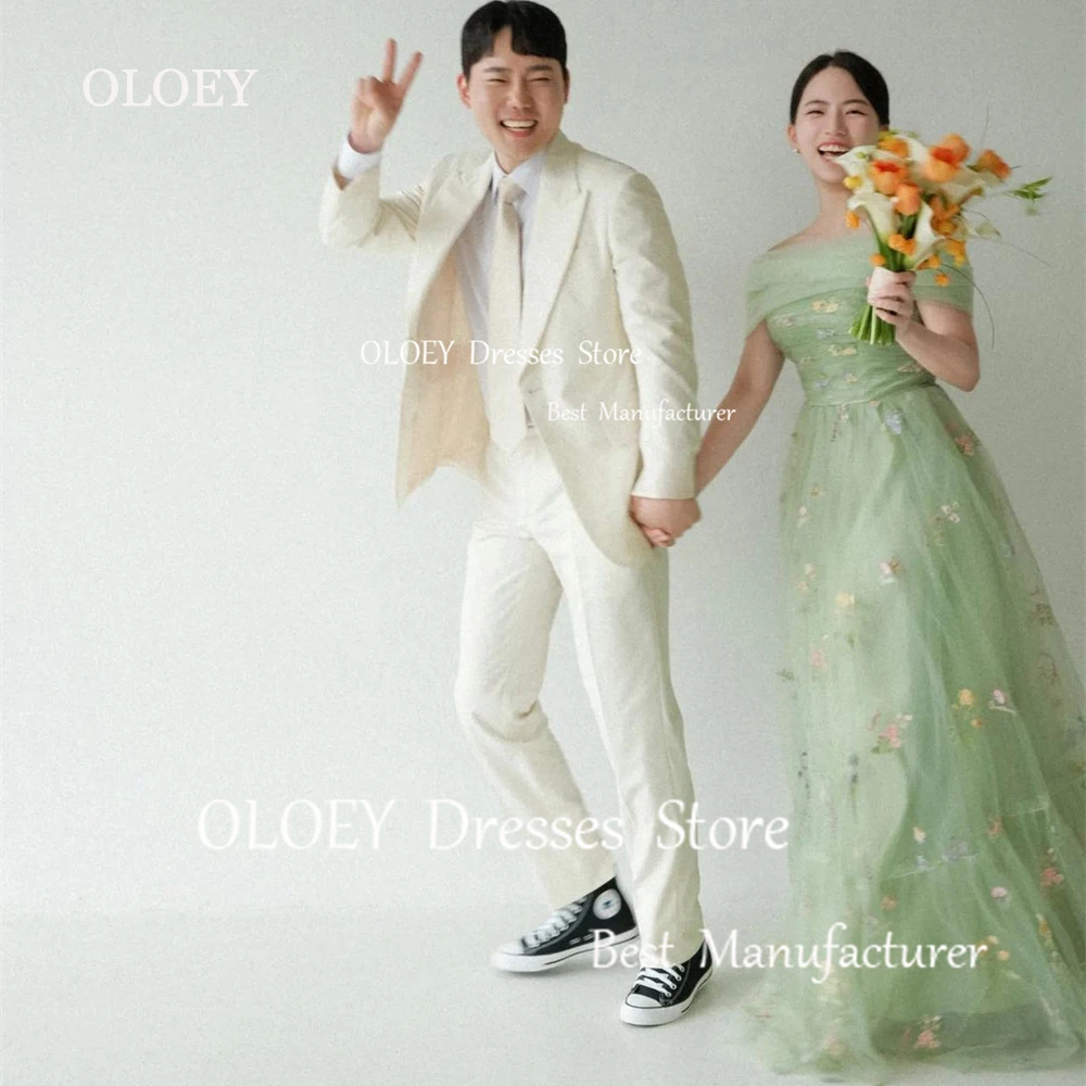 OLOEY светильник зеленая фотосессия в Корейском стиле с вышивкой кружевное