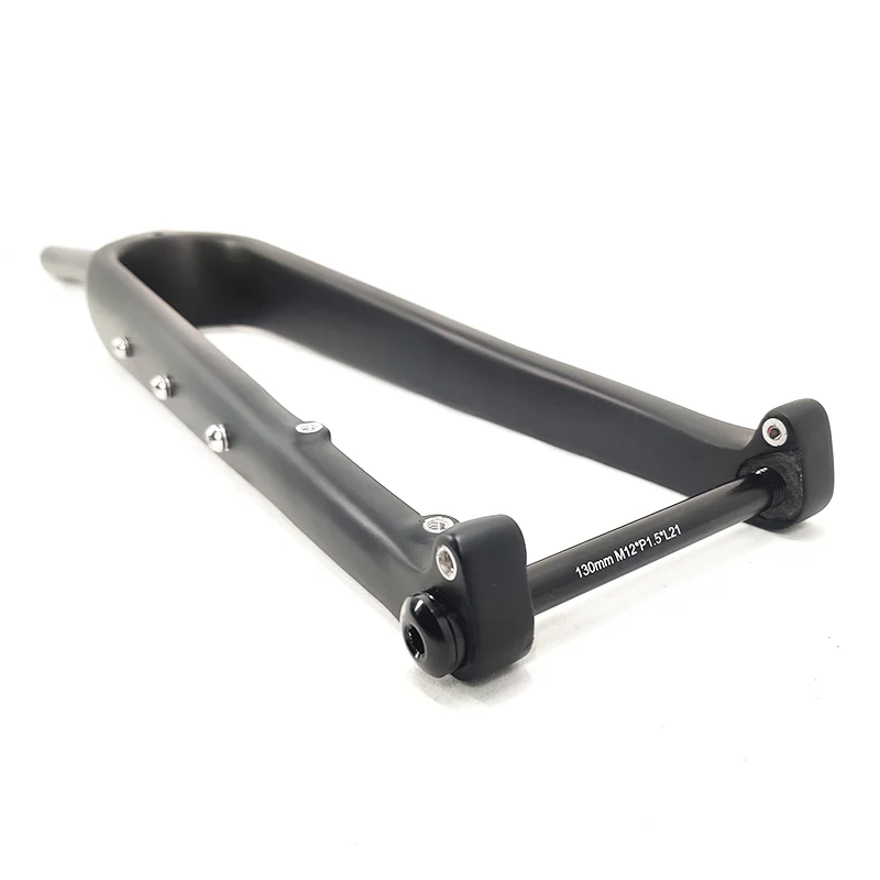 CW Gravel Fork 700C Disc Full Carbon Fiber Road Bike 100*12mm for bicycle frame carbon fork 700*45C/650B*2.1 | Спорт и развлечения