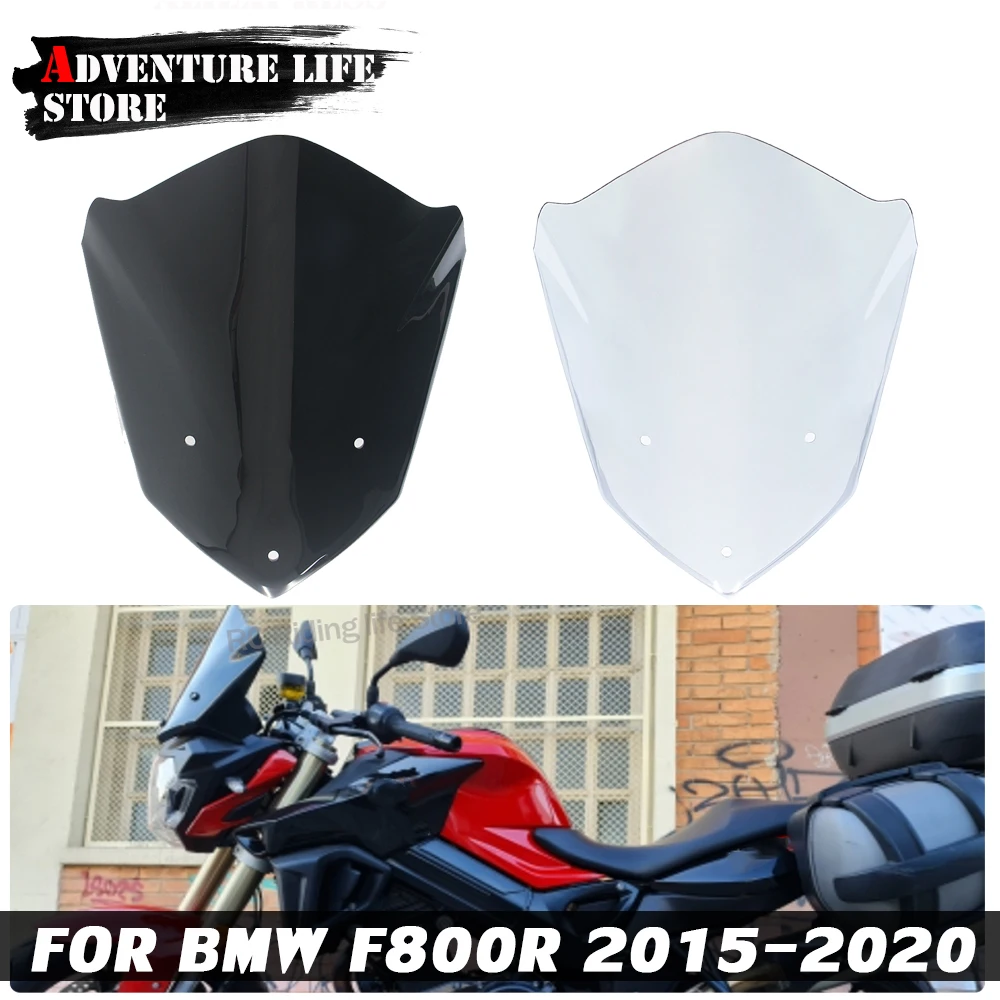 

Motorcycle Front Windshield Windscreen For BMW F800 R F800R 2015-2020 F 800 R Wind Screen Shield Airflow Deflectors Accessories