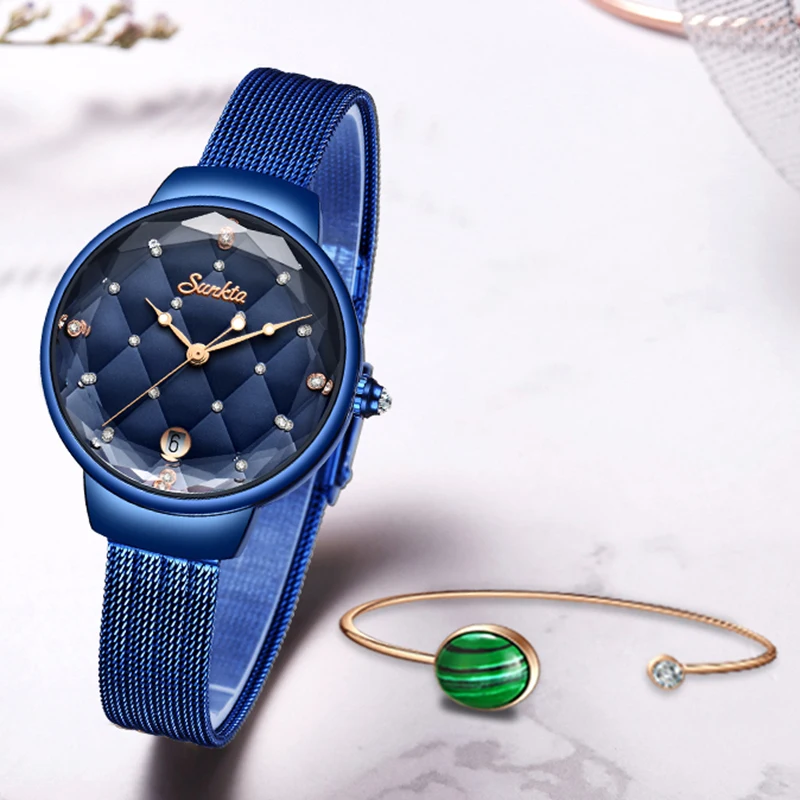 

SMVP2021 New LIGE brand Sunkta Ladies Watch Zegarek Damski Watch Women Reloj Mujer Relogio Feminino Relojes Para Mujer Montre Fe