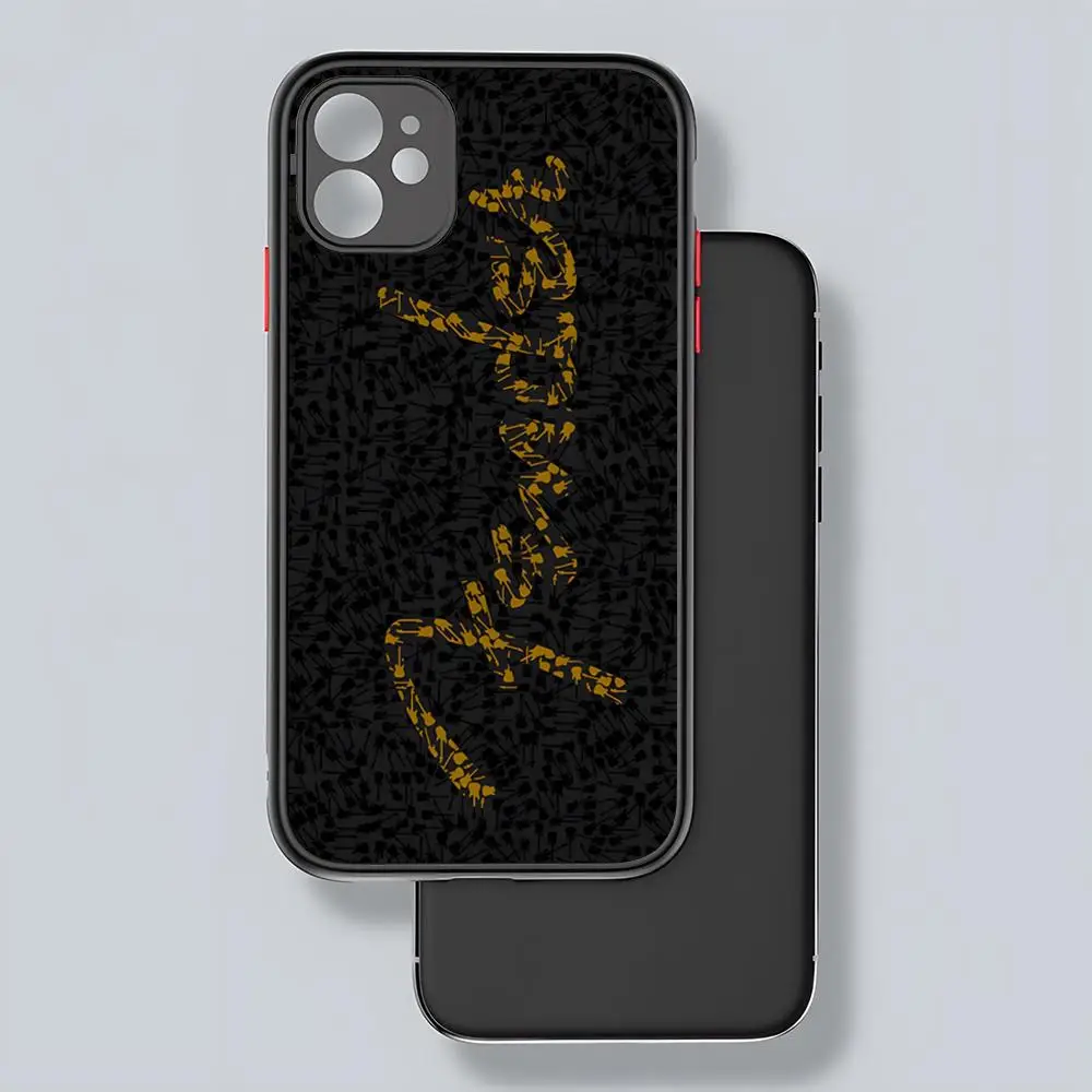 Гитара P-Point F-крылья чехол для телефона матовая прозрачная задняя крышка iPhone 16 15 14