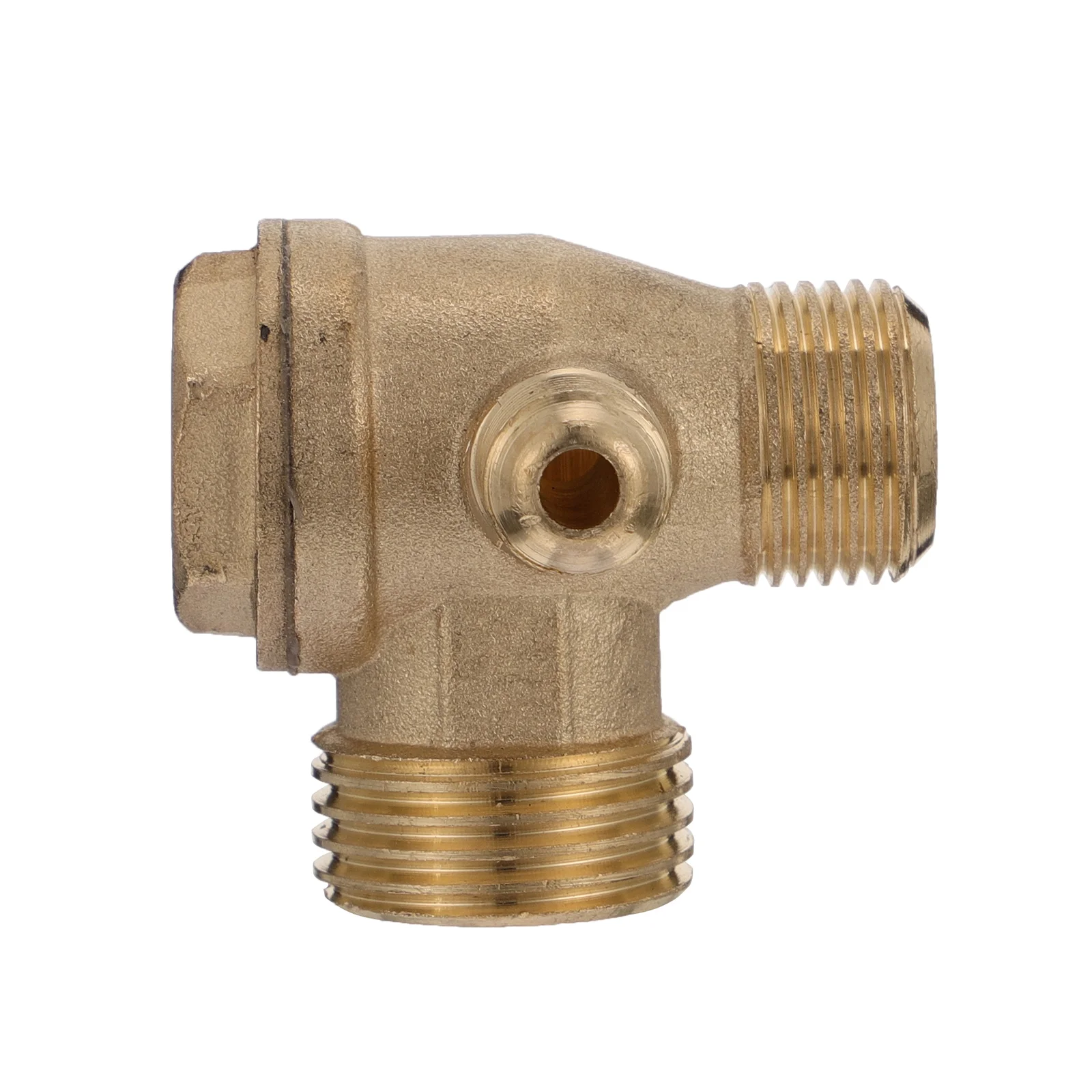 

Air Compressorcheck Valved Non Return Threaded Parts Connector Tube Male Tool Inline One Way Pressure Adapter Central Tank Gas