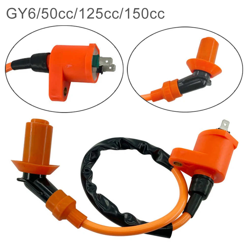 Motorcycle Racing Ignition Coil For 50cc 80cc 90cc 110cc 125cc 150cc GY6 139QMB 152QMI 157QMJ Moped Scooter ATV Go Kart Pit Dirt