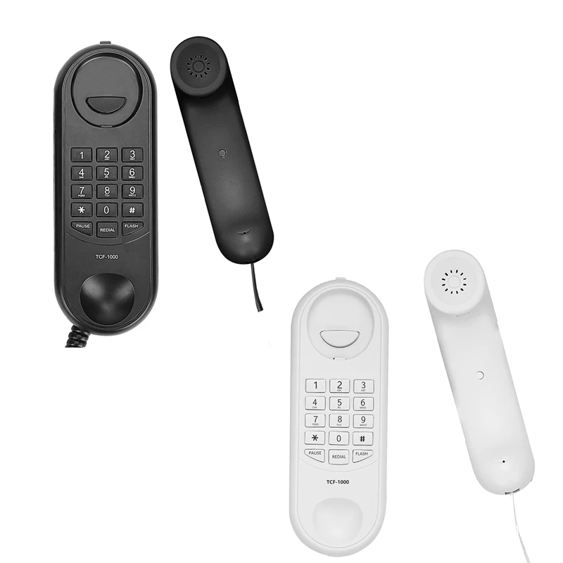 

Corded Landline Telephone, House Phones With Large Buttons, Home Phone Last Number Redial, For Office, Hotel