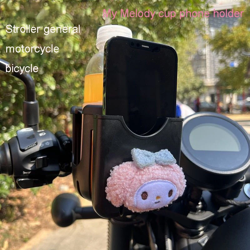 Держатель для сотового телефона с аниме рисунком Kuromi Cinnamoroll Hellokitty держатель