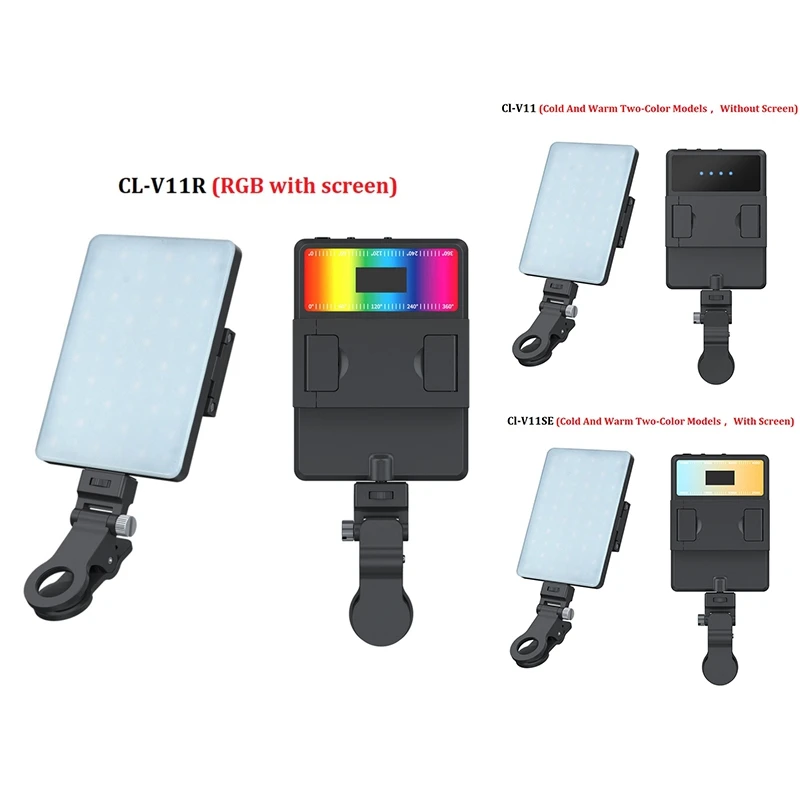 

HOT-Mobile Phone Fill Light 2500K-9000K LED Live Video Lights For Laptop And Smartphone Video Conference Fill Light Lamp