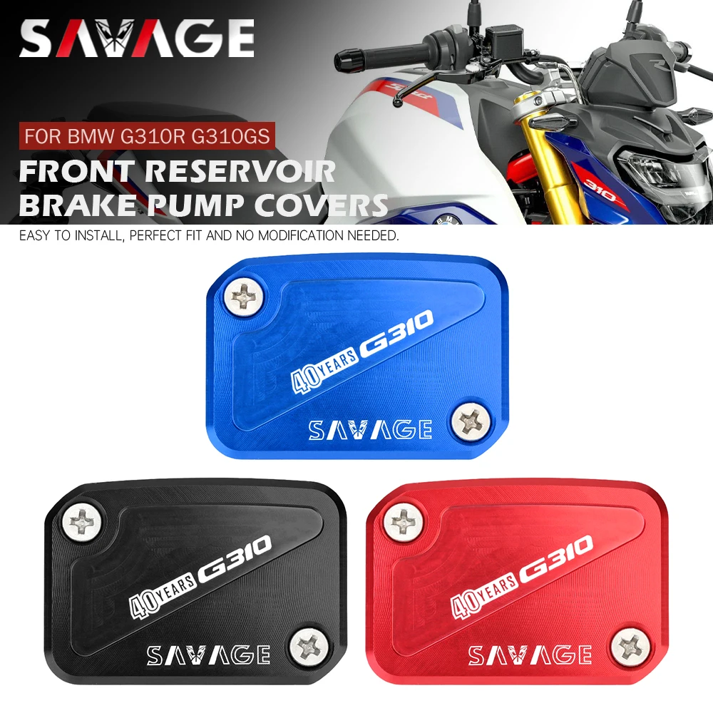 

Front Brake Pump Reservoir Cover For BMW G310 GS R G310GS G310R 2016-2020 Motorcycle Accessories Oil Fluid Cylinder Cap CNC