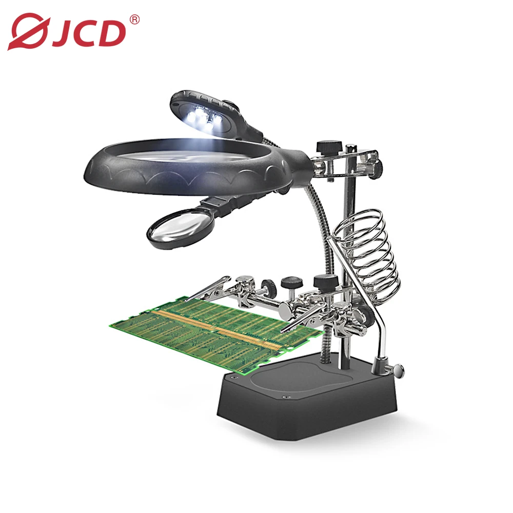 

JCD Увеличительное стекло с подсветкой 3 в 1