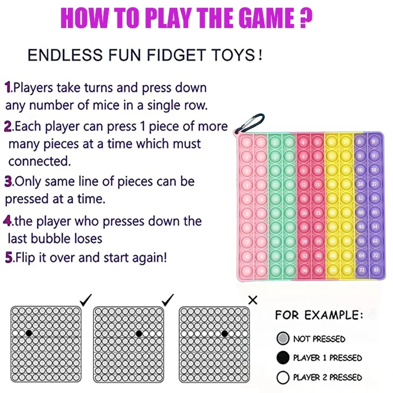 Игрушка-антистресс Монтессори 20 см | Игрушки и хобби