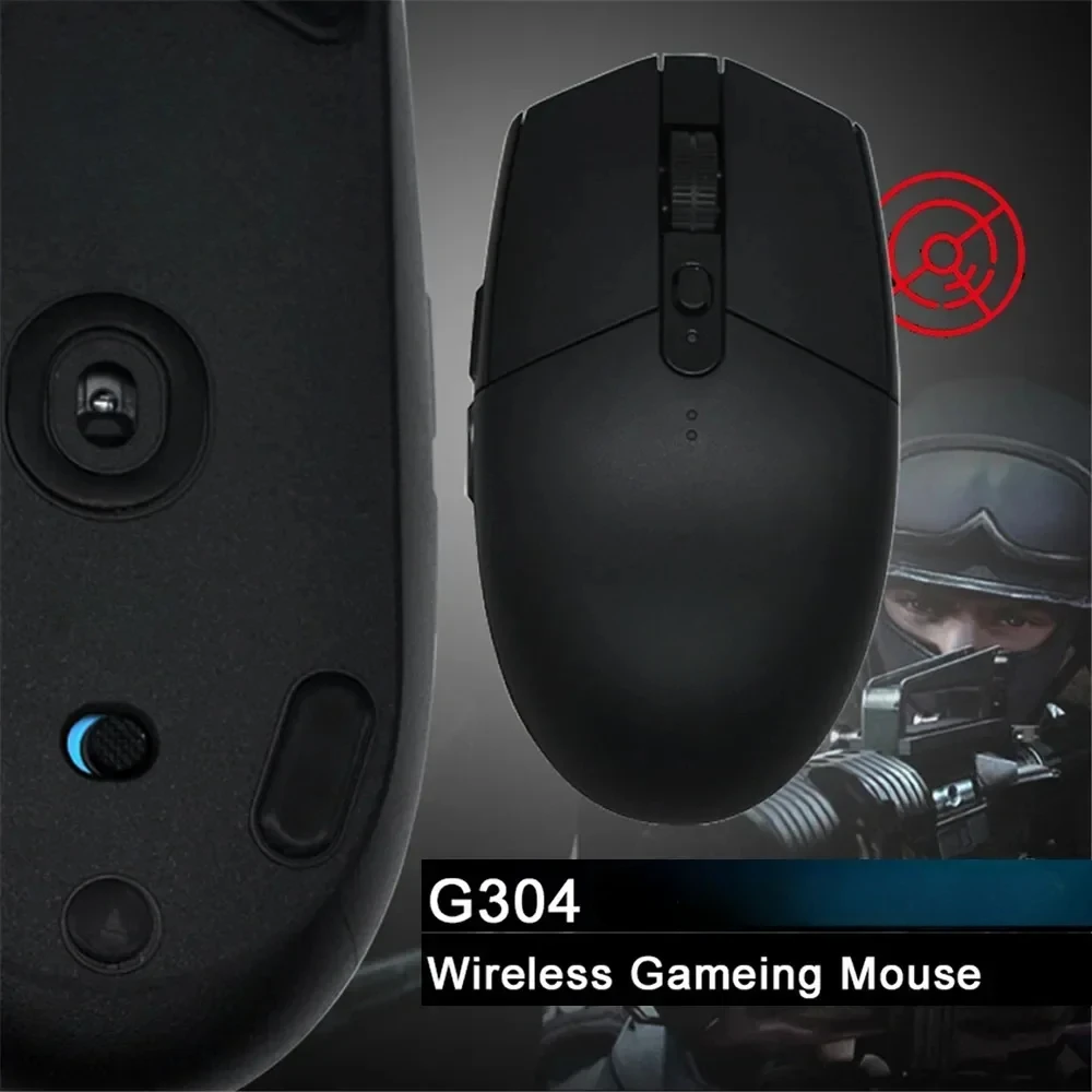 Беспроводная игровая мышь G304 Ligthspeed датчик Hero 12K 12000 точек на дюйм 6