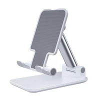 metal desktop tablet holder table cell foldable extend support desk mobile phone holder stand for iphone ipad adjustable