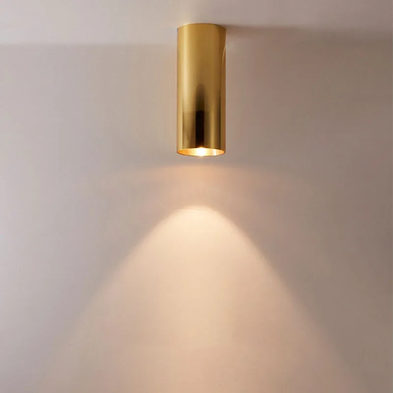 LED Surface Mounted Ceiling Lights LED Dimmable Pendant Light 7W Room Lamp Home Decoration COB LED Bedside Indoor Long Pipe Lamp