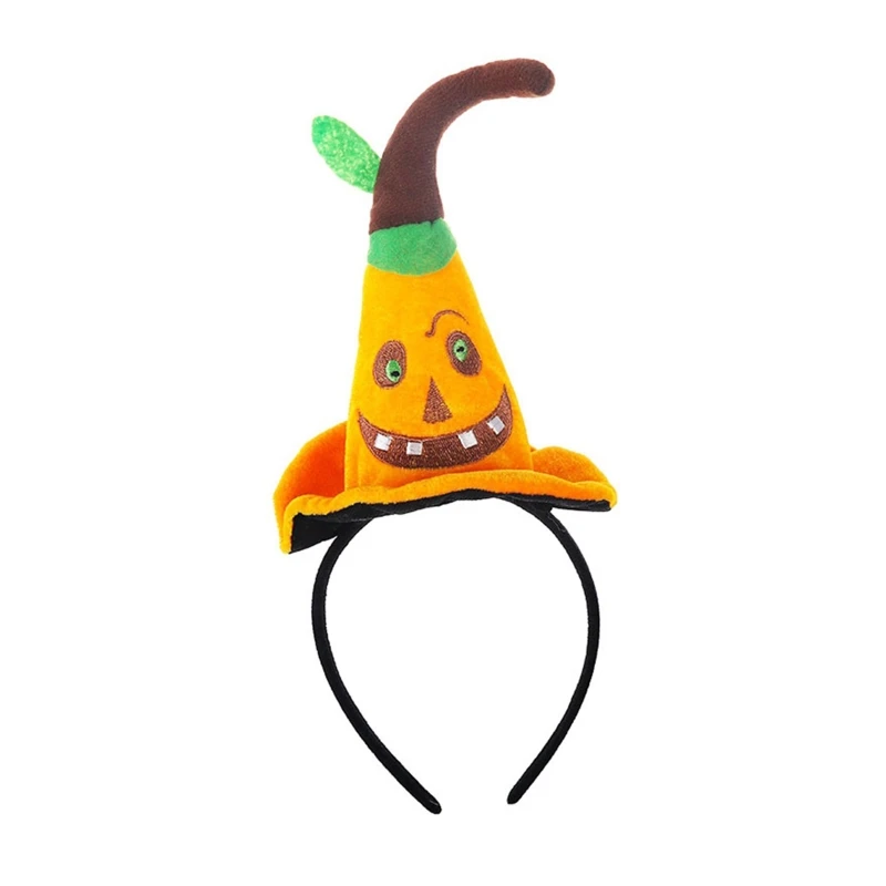 

Симпатичная Классическая повязка на голову в виде тыквы, плюшевая детская обруч для волос, новинка, женский головной убор, фотореквизит, товары для Рождества