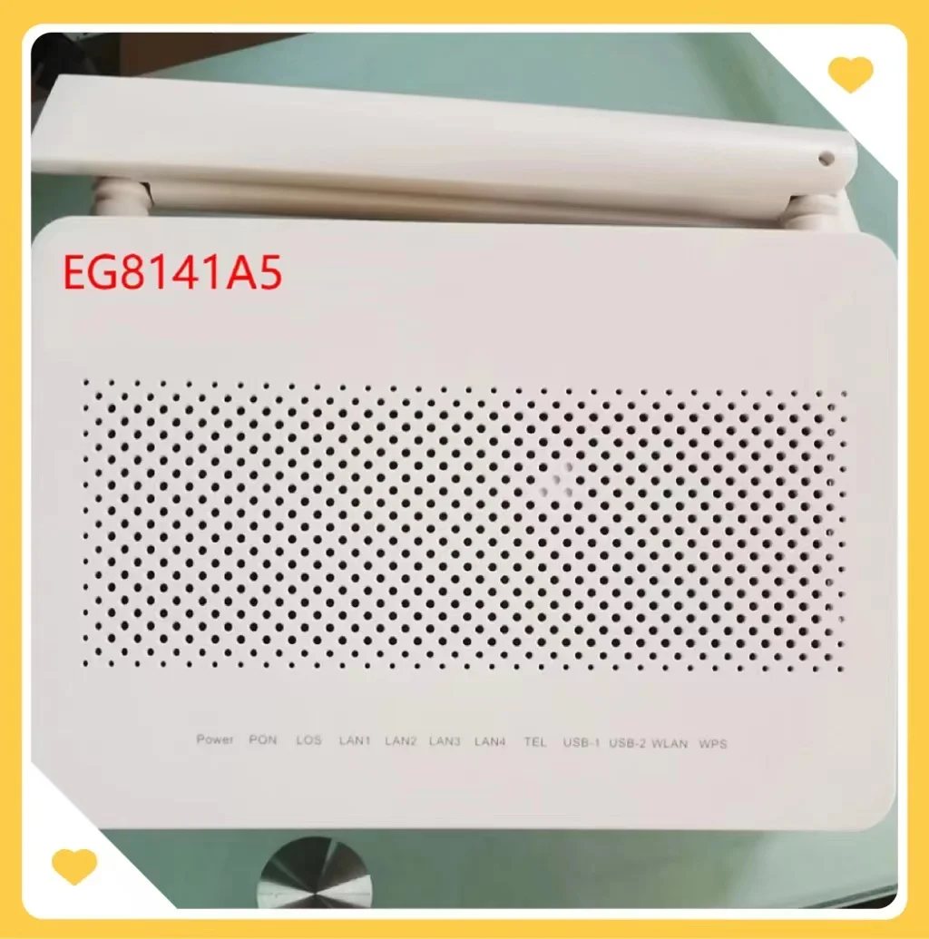 

Wifi-роутер EG8141A5 HG8346M GPON ONU ONT FTTH, модем 5dBi, английское программное обеспечение 1GE + 3FE + 1TEL + USB + WIFI, 5 шт.