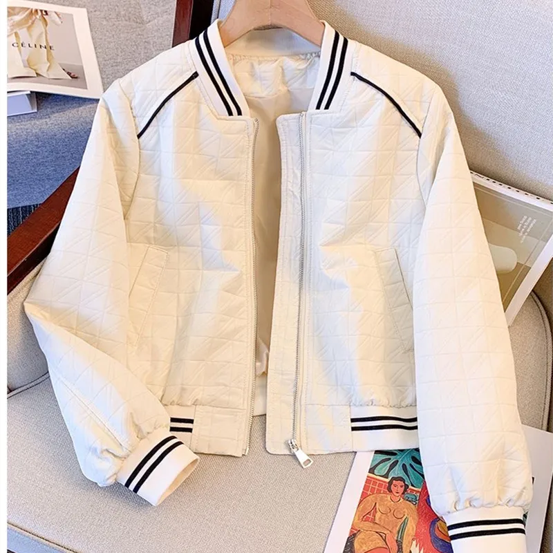

Top quality 여자 골프 의류 Spring women golf coat short jacket top Baseball uniform fashion zipper ladies casual golf wear 여자골프의류