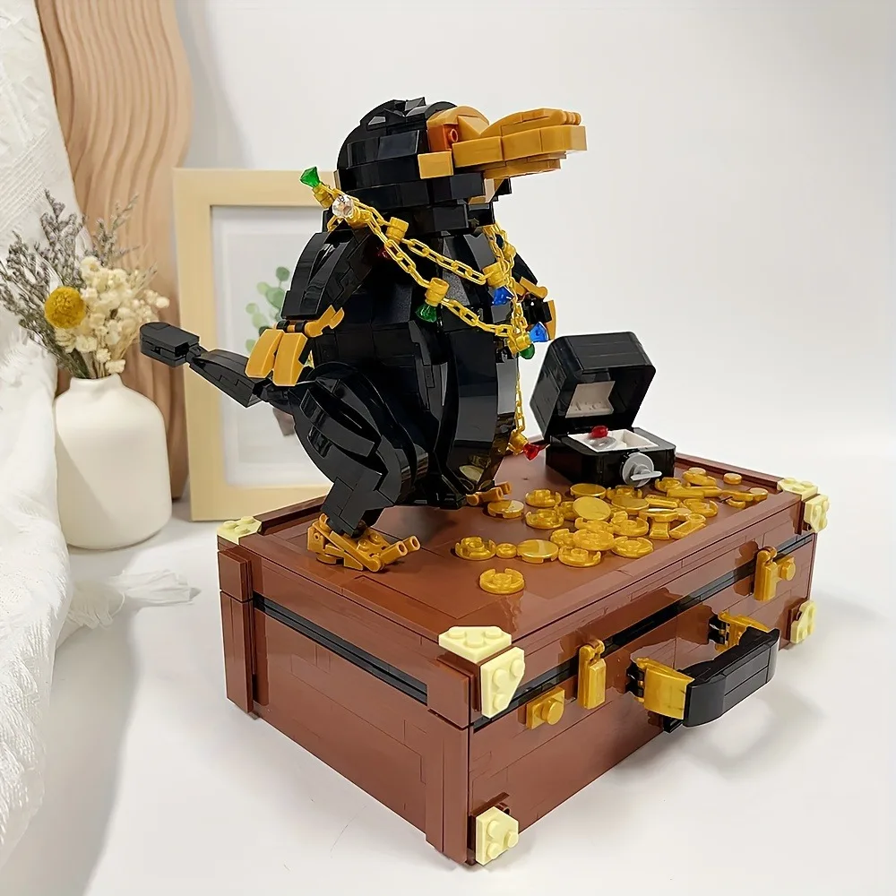 Модель Echidna Sniff строительные блоки 1404 шт. обучающие настольные украшения сделай