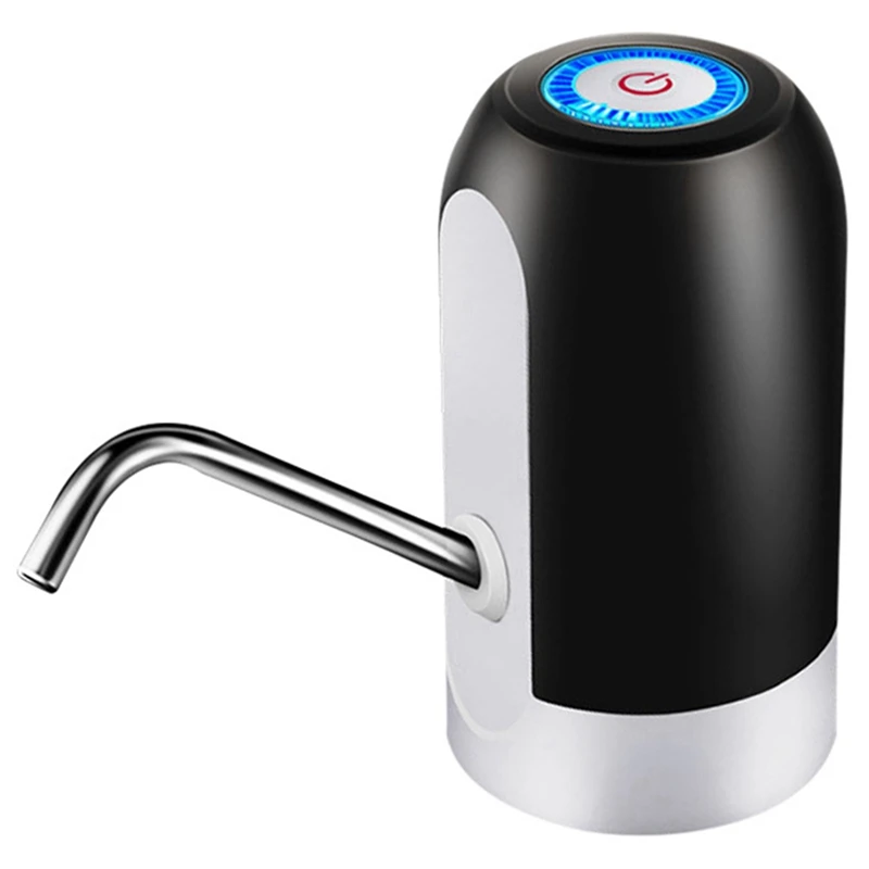 

Помпа для бутылок с водой, автоматический Электрический дозатор питьевой воды с USB-зарядкой, одно нажатие