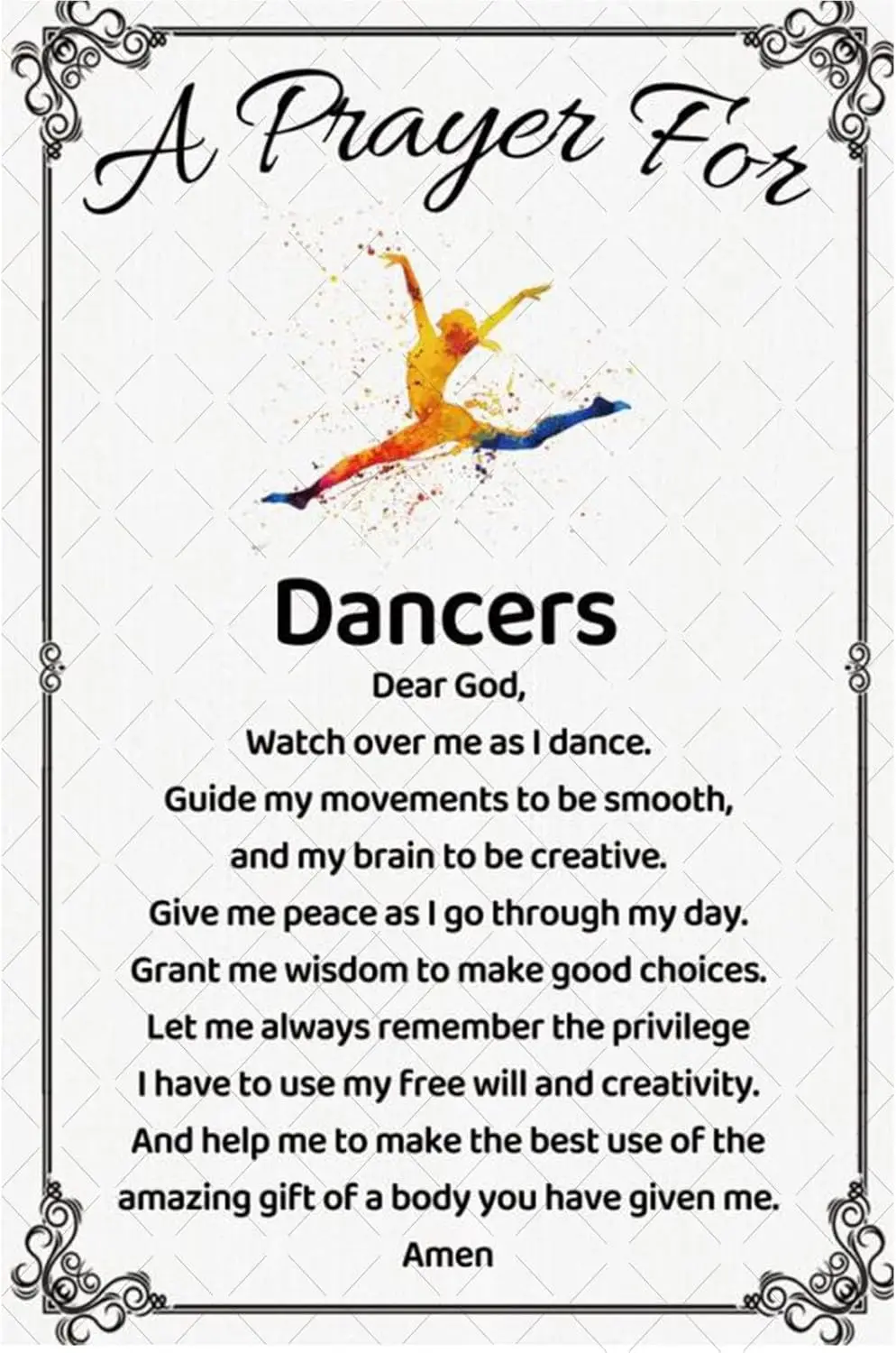 Подставка для Dnce Metl Tn Sgn Dncer Декор спальни Prctce Room Dncers Gfts 812 nch