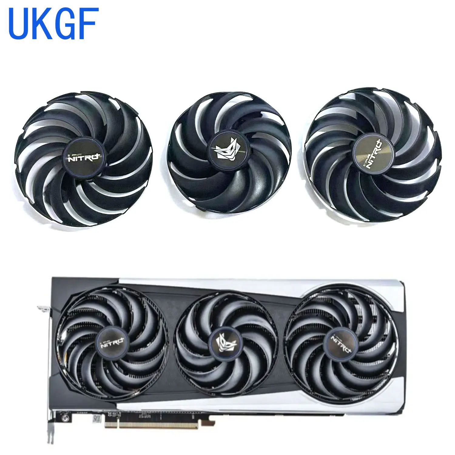 Оригинальная новая Фотографическая карта 89 мм Φ 95 6PIN подходит для sapphire NITRO + AMD Radeon