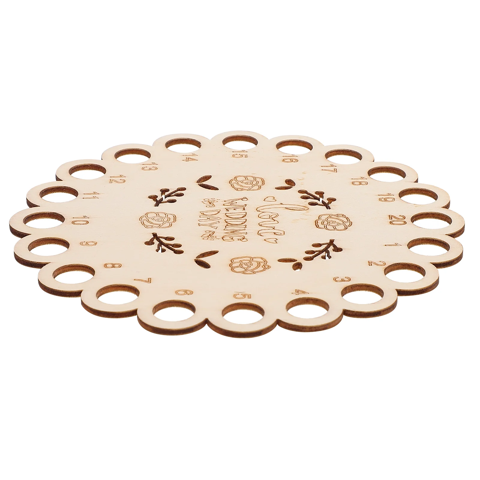 

Thread Embroidery Sorter Holder Floss Organizer Cross Sewing Keeper Round Cute Yarn Wooden Storage Box Winder Needlework Bobbin