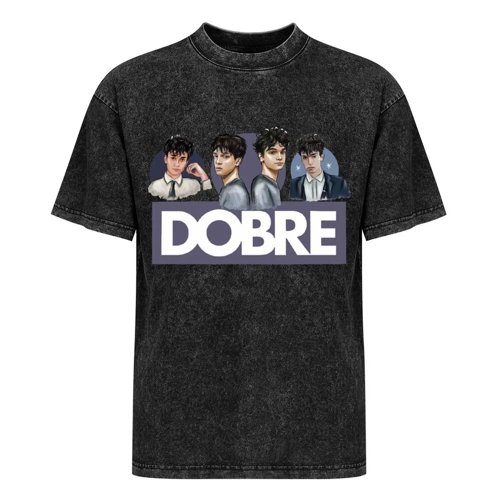 Мужская футболка Dobre Brothers хлопок аниме