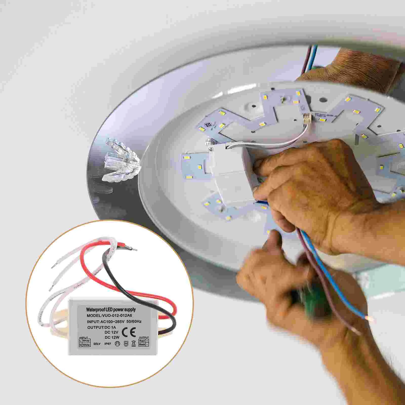 

Led Power Supply 100v-265v Outdoor Light Driver 12w Constant Voltage Led Driver