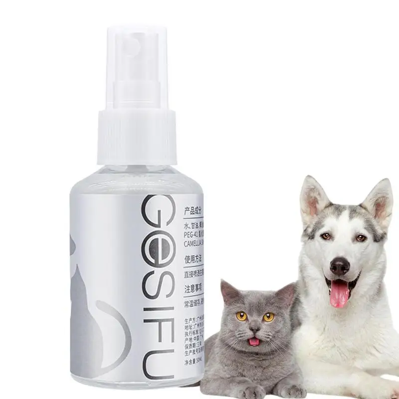 

50ml Dog Deodorant Spray Pet Eliminator Spray Dog Odor Remover Make Your Dog Smell Good Long Lasting Odor Spray For Dog Cat Home