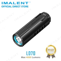 imalent ld70 black cree xhp 70 led 4000lms mini edc keychain flashlight waterproof portable outdoor bright tactical searchlight