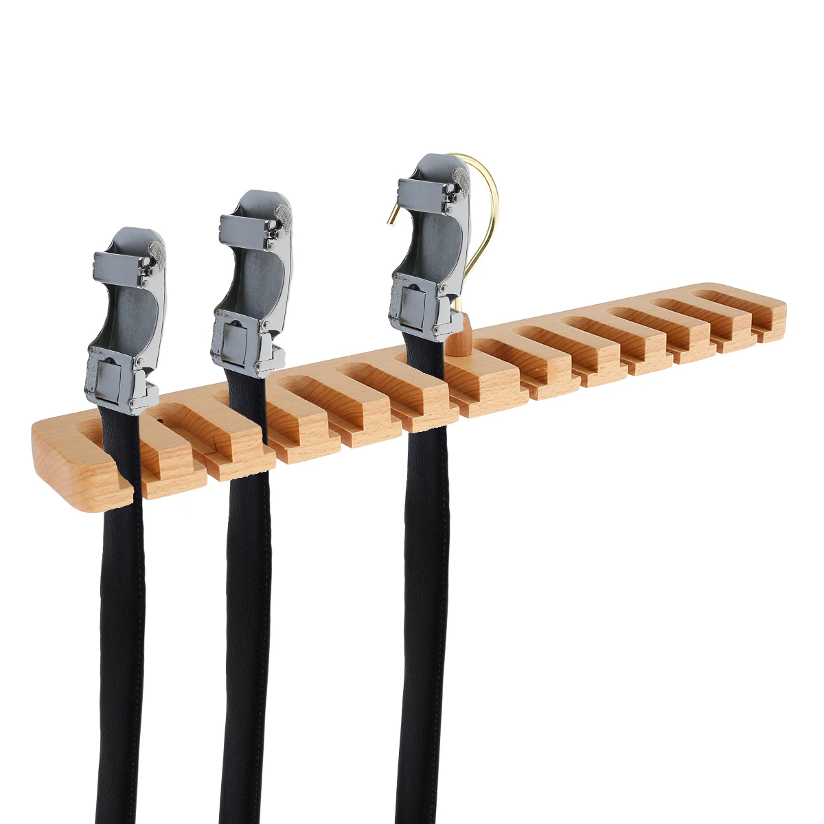 

NEW Belt Hanger Belts Organizer Wooden Belt Organizer Display Rack Wall Mounted Tie and Belt Hanger with Hook Belt Holding Rack