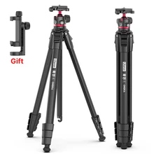 Ulanzi OMBRA Travel Tripod Aluminum Alloy Metal Outdoor Smartphone DSLR Camera Tripod Monopod W Arca Swiss Plate Ball Head