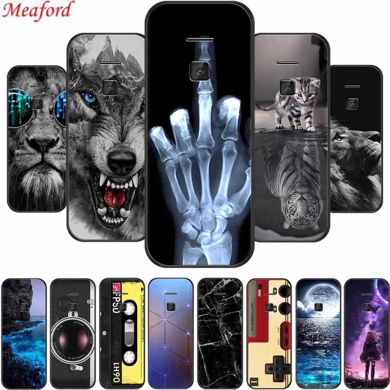 Чехол для Nokia 225 4G 2020 2 4 дюйма TA-1321 TA-1296 черный силиконовый мягкий чехол на заднюю