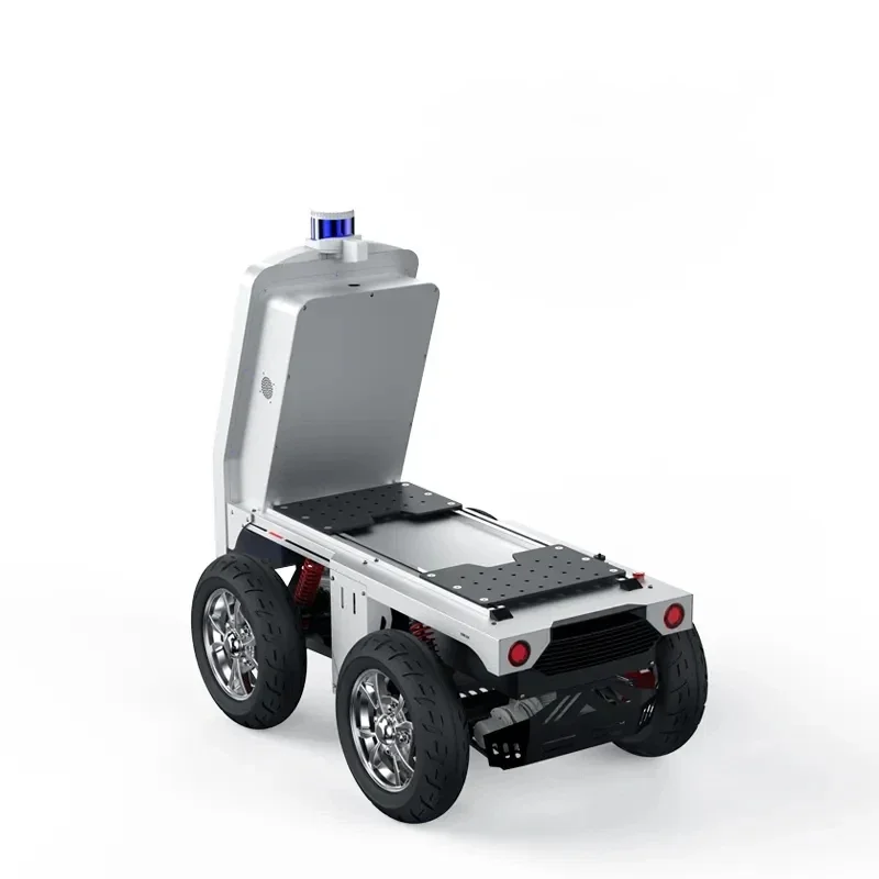 Коллекционный робот-патруля беспилотного автомобиля с шасси робота AGV
