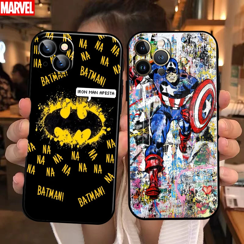 

Marvel Street Graffiti For Apple iPhone 13 12 11 Pro Max 13 12 Mini 5 5s 6 6S 7 8 Plus SE2020 X XR XS Max Phone Case Carcasa